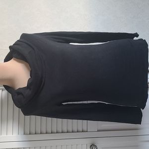 Banjara Black Cowl Neck Sweater, Size S